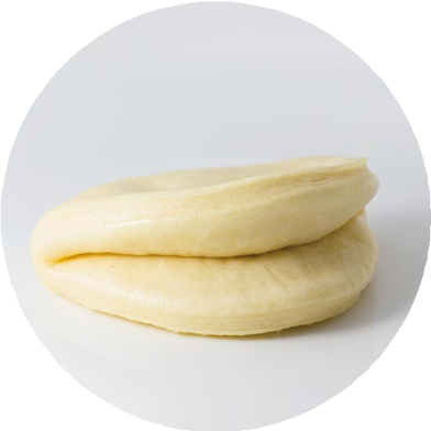Panes: Pan bao blanco